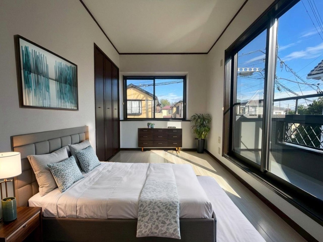 【洋室】※CG合成で家具を配置したイメージです。※家具は販売しておりません。