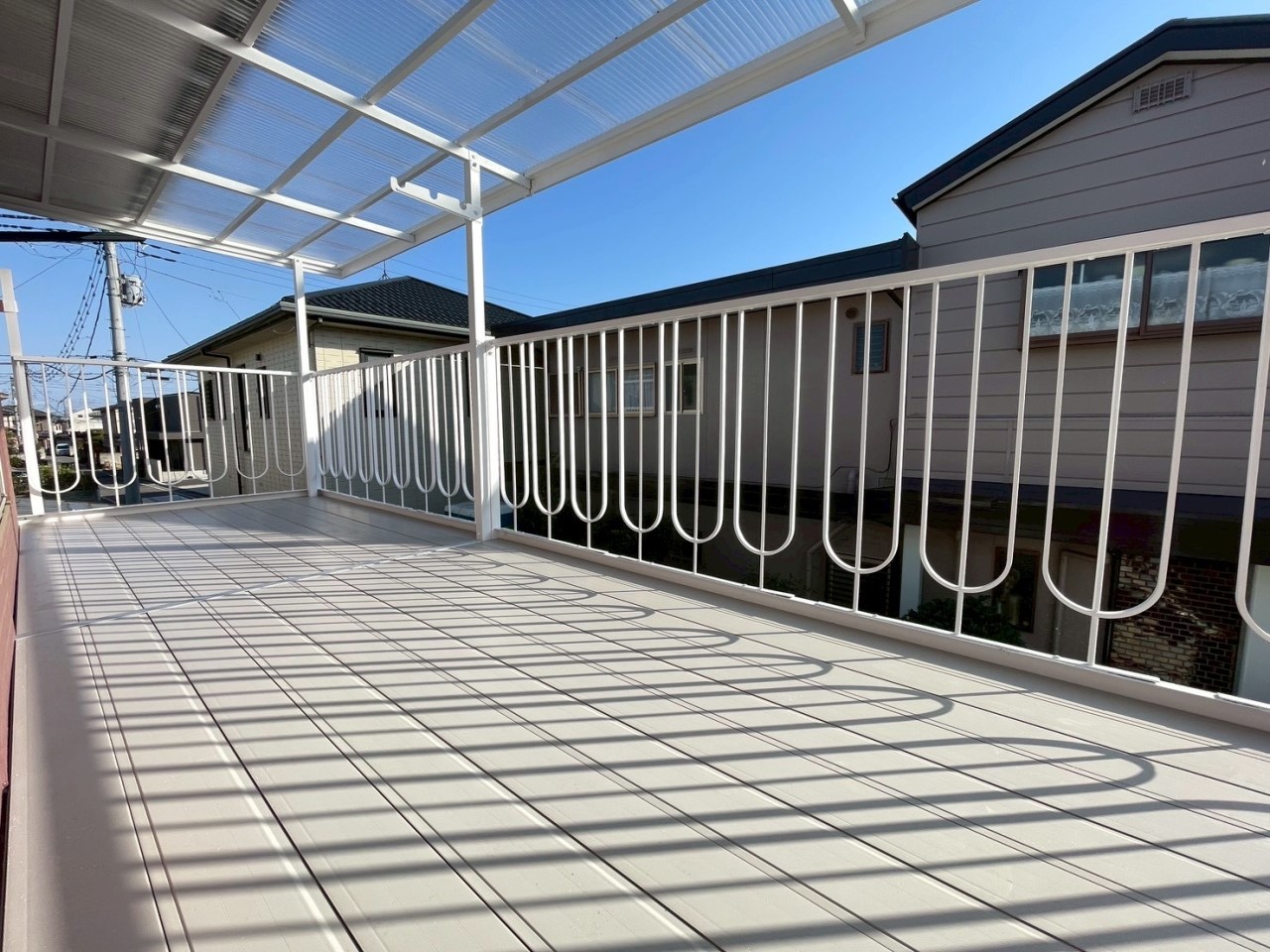 【バルコニー】広々としたバルコニー♪