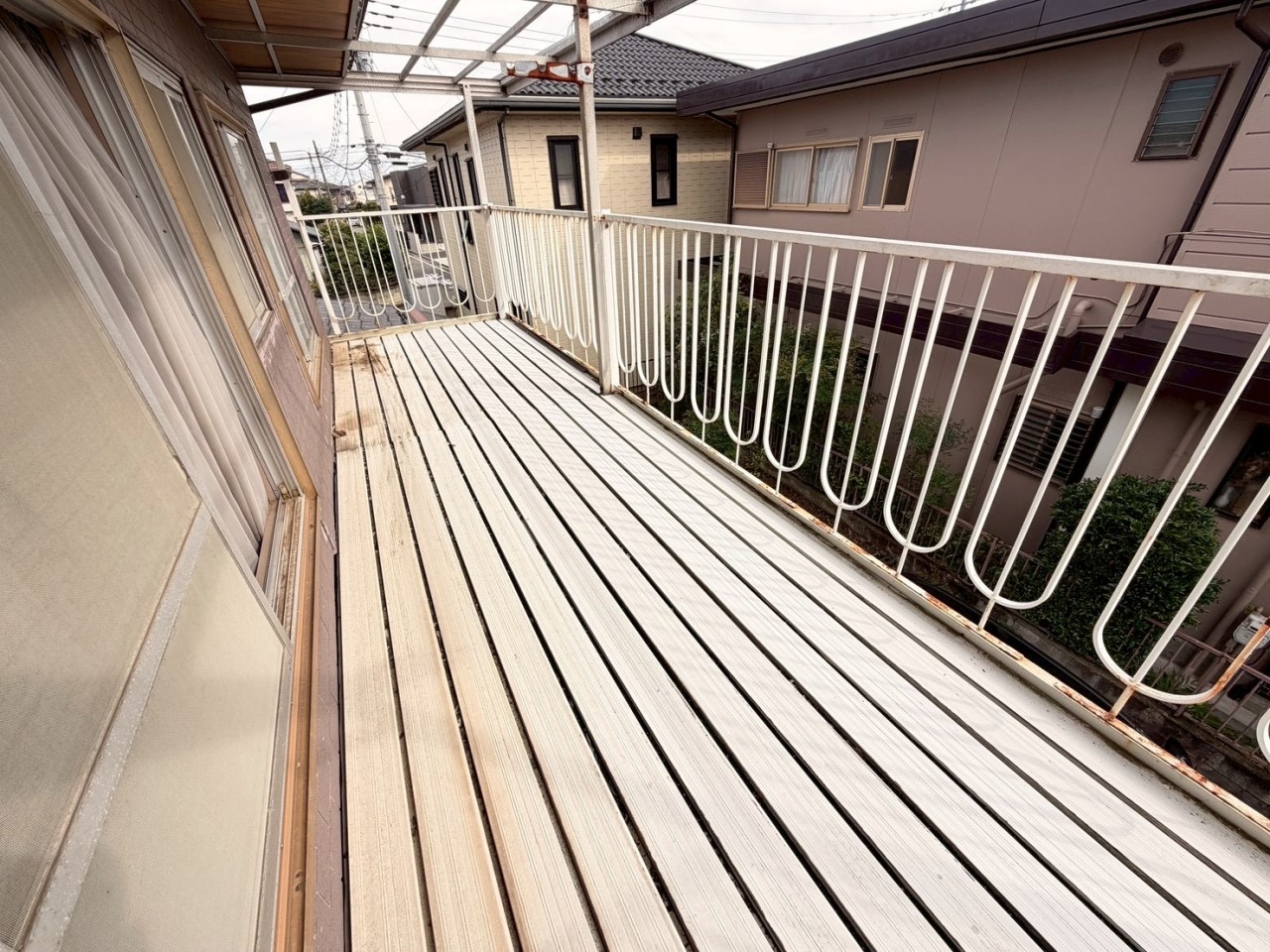【バルコニー】広々としたバルコニー♪