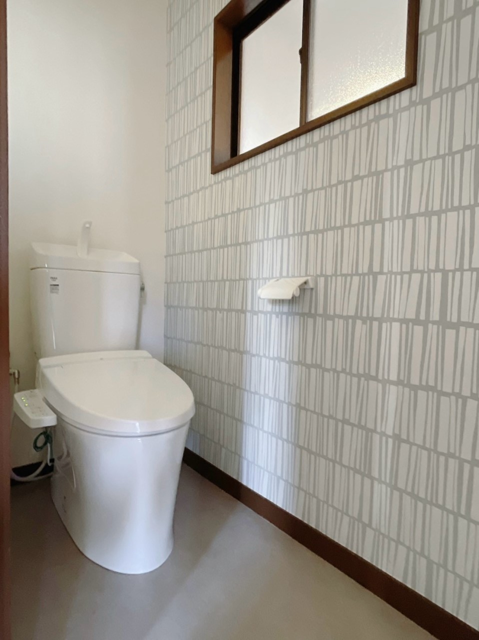 【2Fトイレ】夜間や朝の忙しい時間帯に活躍する2階のトイレです♪