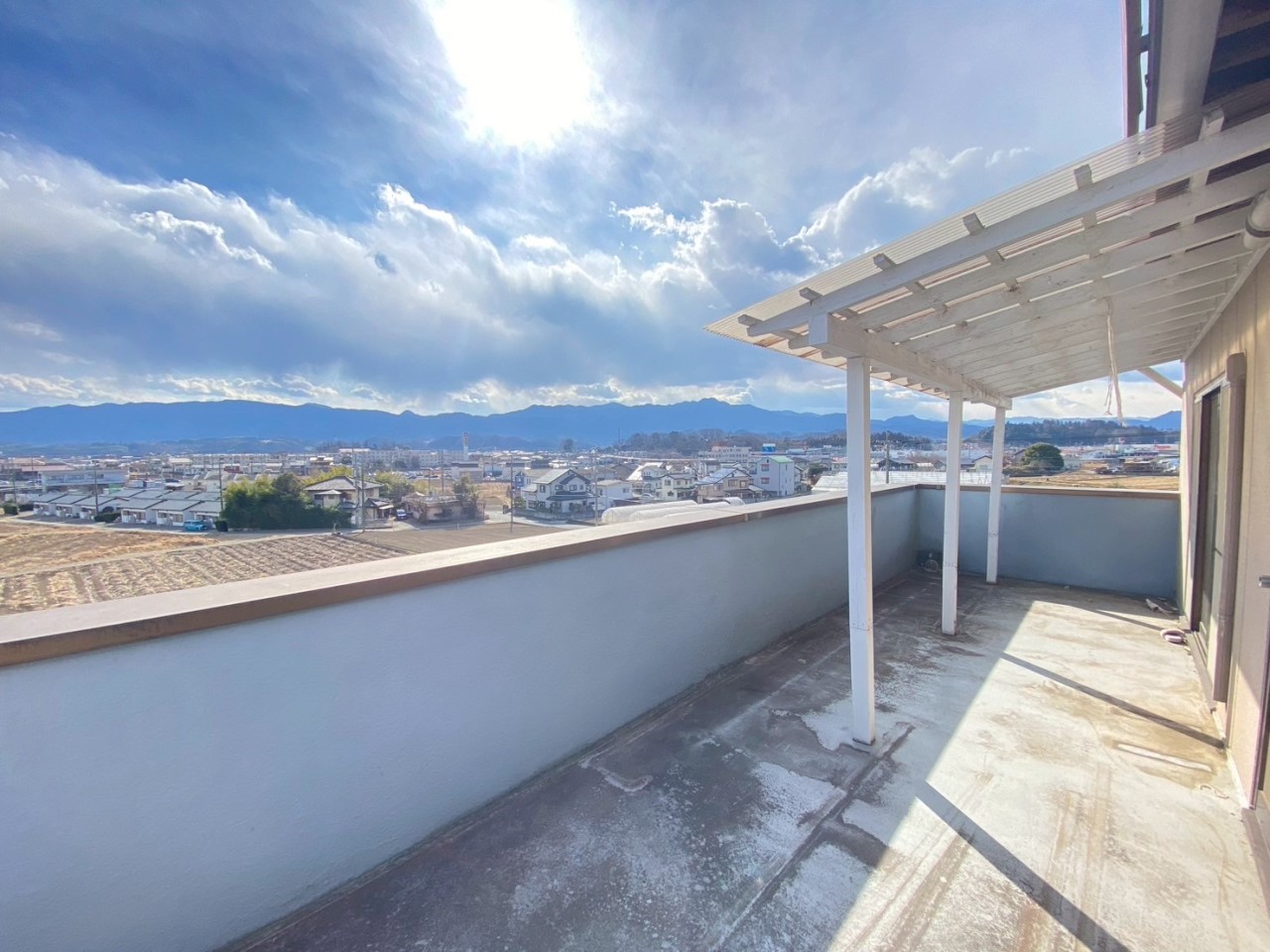 【バルコニー】自慢のバルコニー