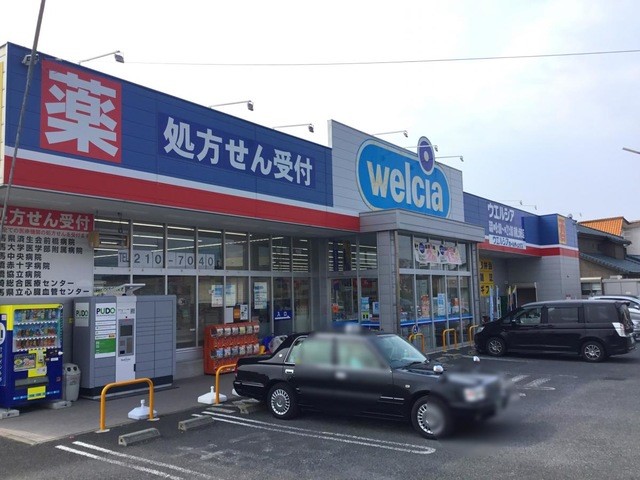ウエルシア前橋上新田店(1100m)-