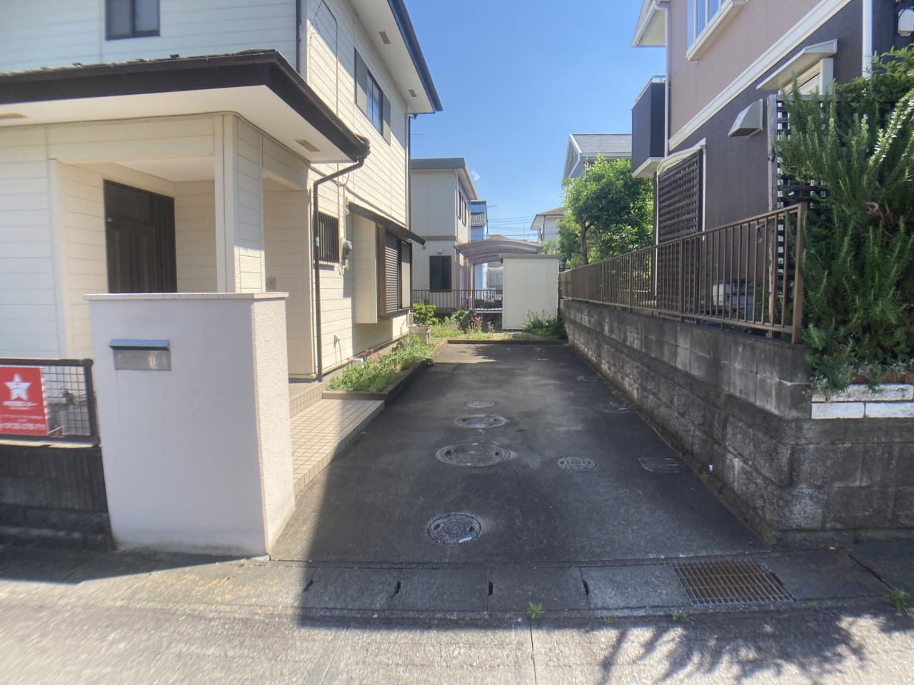 【駐車スペース】縦列2台駐車可能です