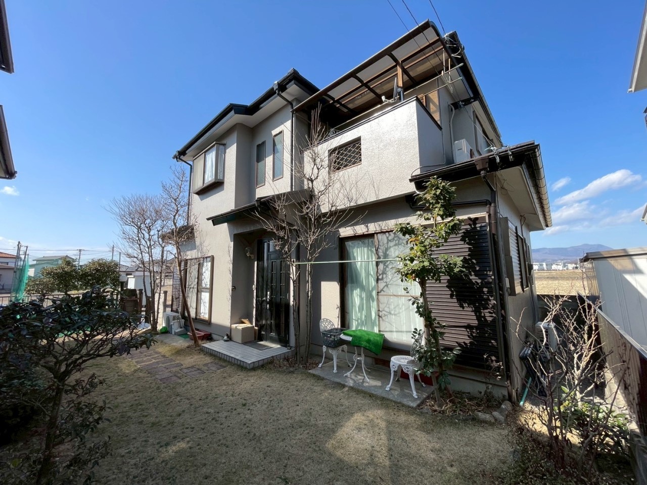 【外観】お庭でゆっくりティータイムも過ごせます♪