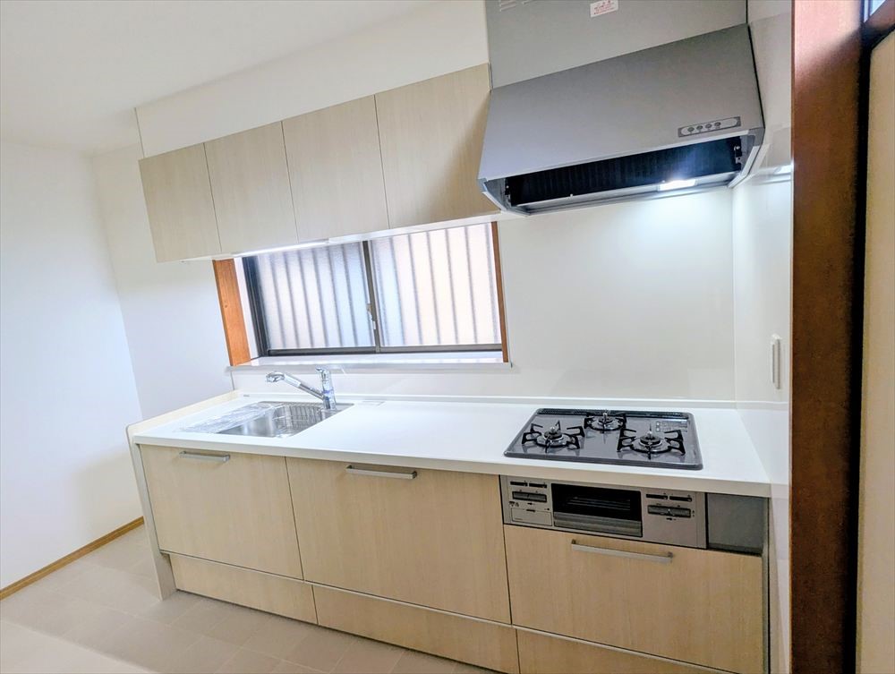 【キッチン】新しく使いやすいキッチンにリフォームしました♪（2026年3月撮影）