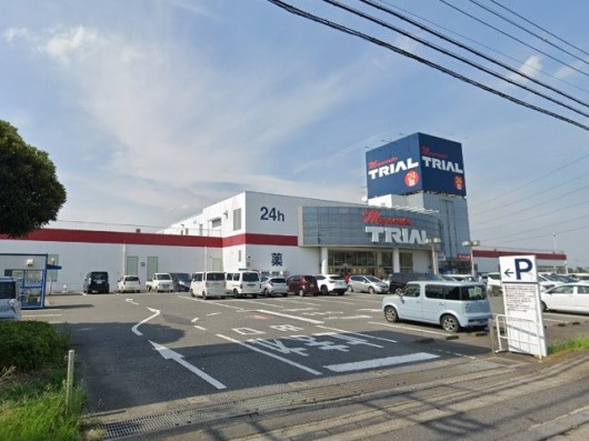 メガセンタートライアル筑西店(550m)-メガセンタートライアル筑西店まで徒歩7分（約550ｍ）  