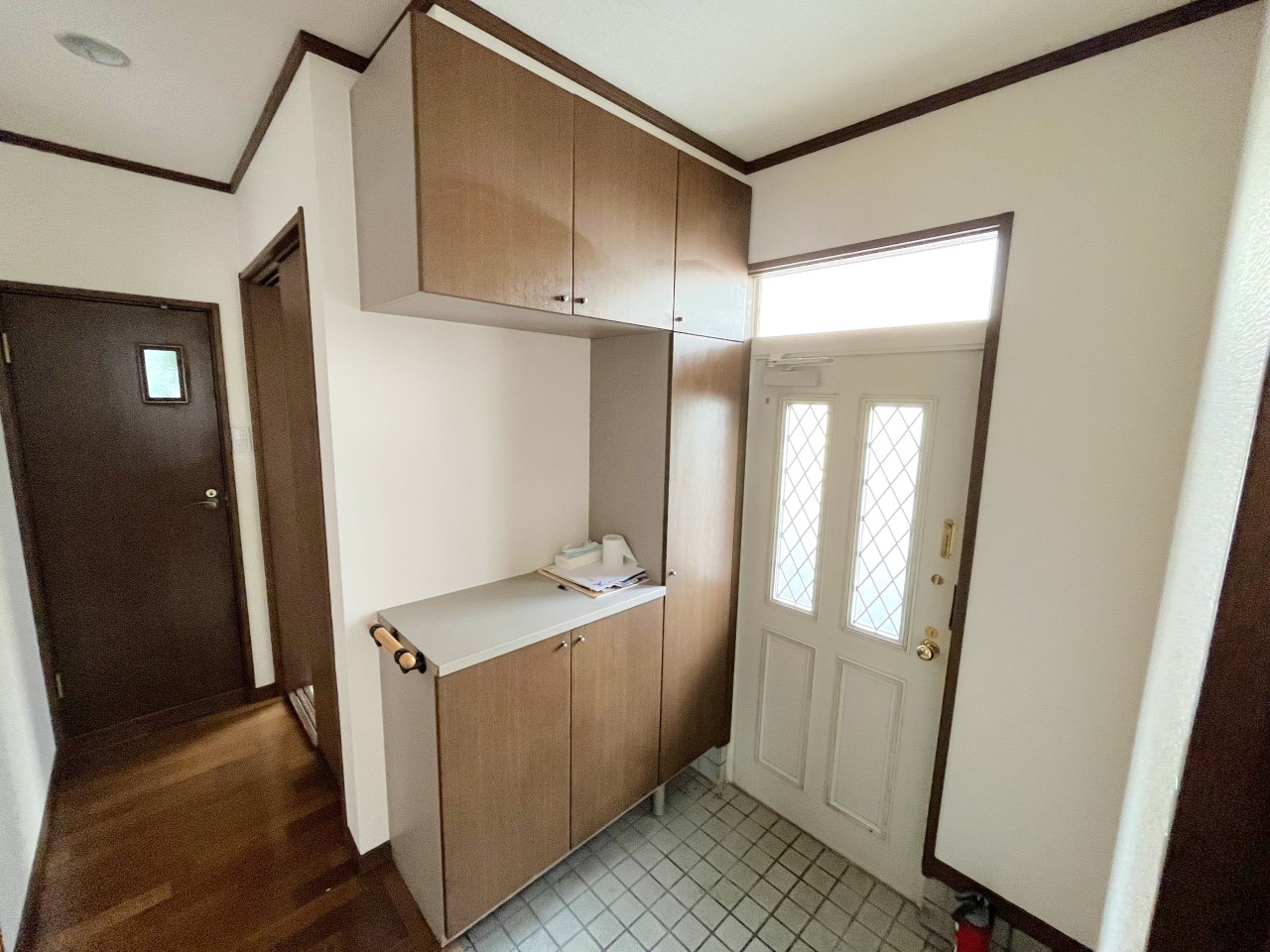 スッキリとした玄関※2025年11月撮影