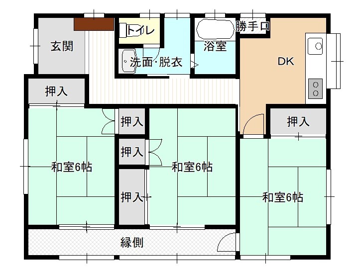 *. 間取り図 .*※リフォーム後間取り