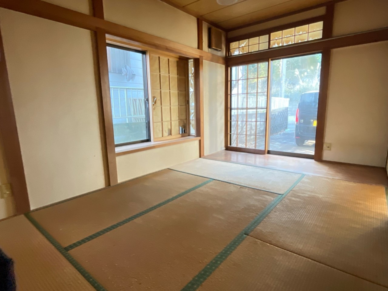 【和室】優しい光の入る和室でのんびりとくつろげます♪