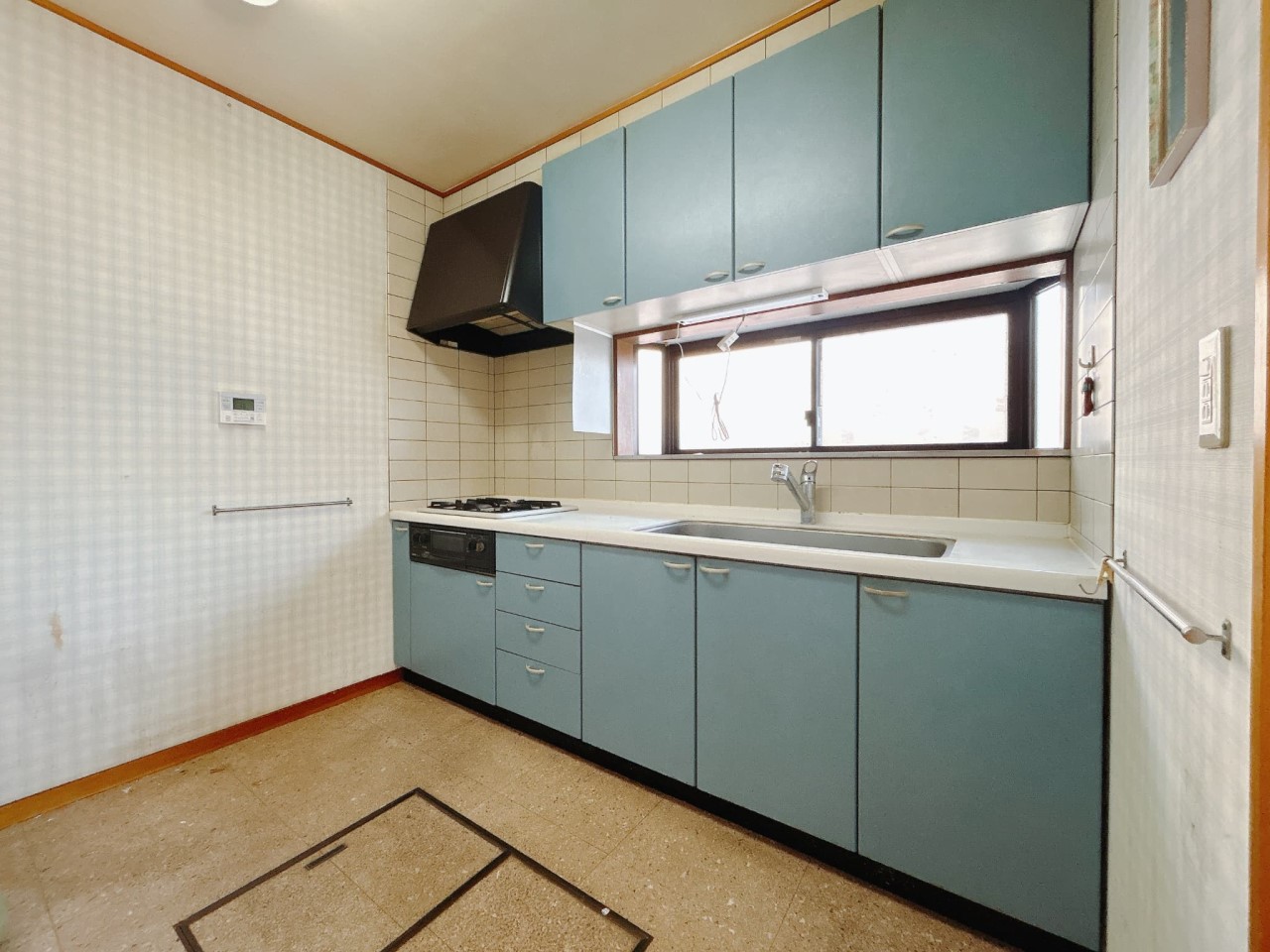 【キッチン】並んでお料理が出来る広さがあります♪  ※残置物は撤去します