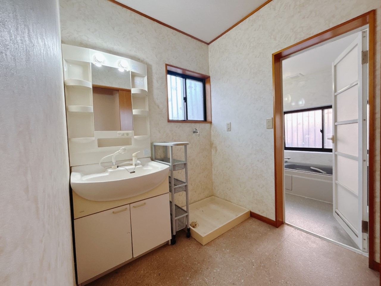 【洗面脱衣所】※残置物は撤去します