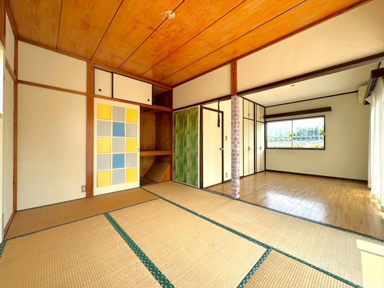 和室は全て洋室にリフォーム予定です！！（現地内観2025.8月撮影）※リフォーム前の写真です。