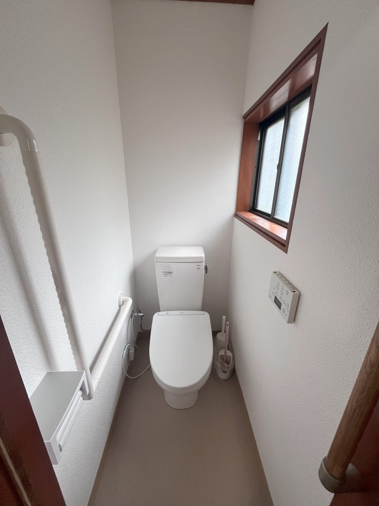 トイレ交換予定です♪※リフォーム前の写真です。（２０２５．９月撮影）