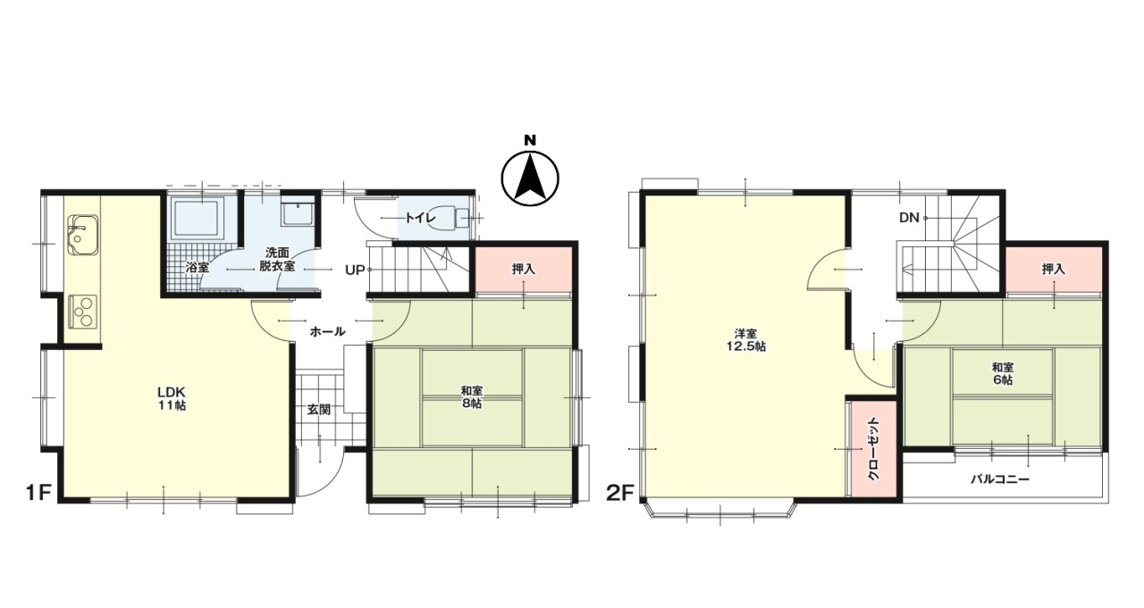 リフォーム後間取り図