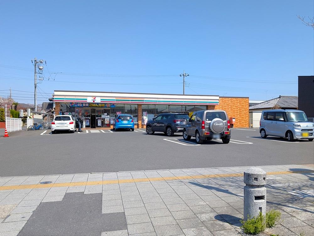 セブンイレブン北真岡店(1100m)-ちょっとした買い物をしたいときに便利なコンビニエンスストアです♪