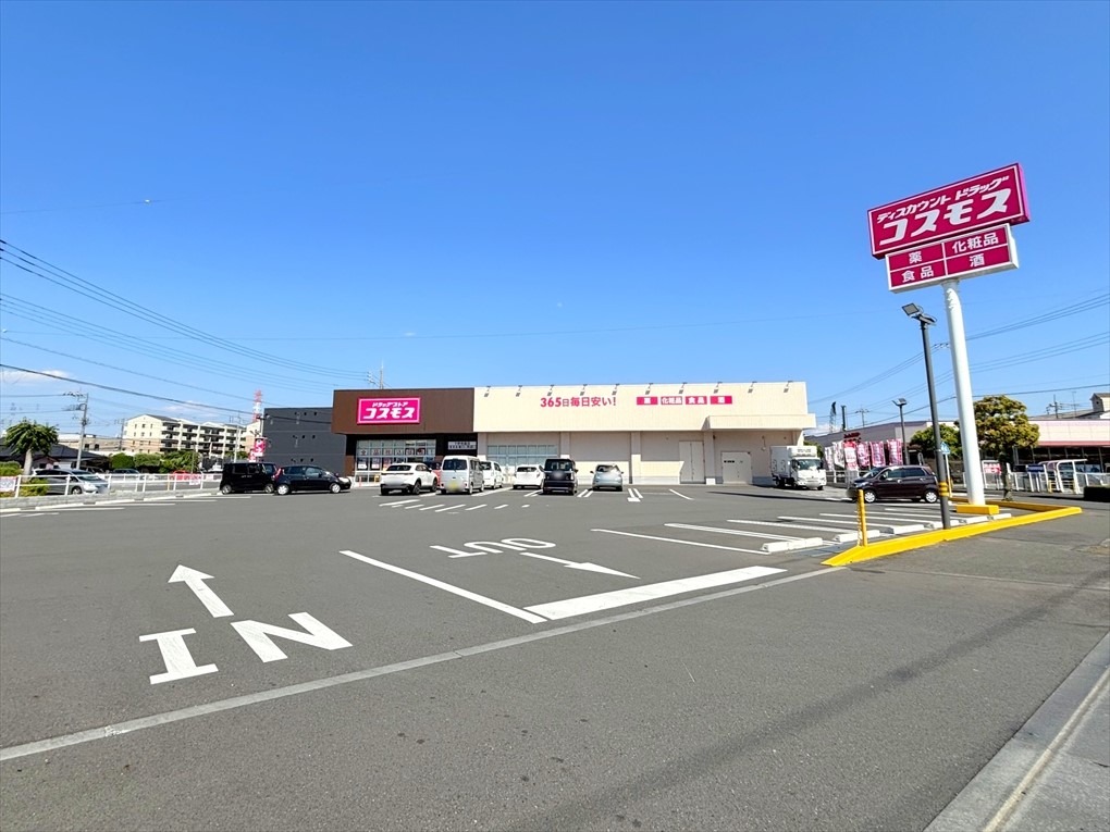 ディスカウントドラッグコスモス下野祇園店(290m)-《営業時間 10:00-21:00》医日用品や医薬品など一度に様々な種類の買い物ができる便利なドラッグストアです♪