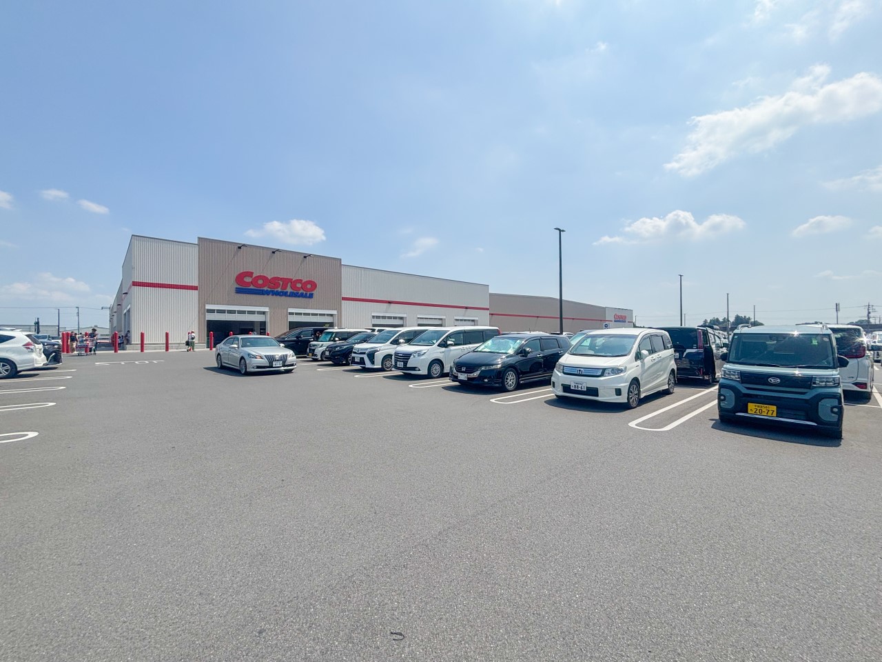 コストコホールセール 壬生倉庫店(3800m)-