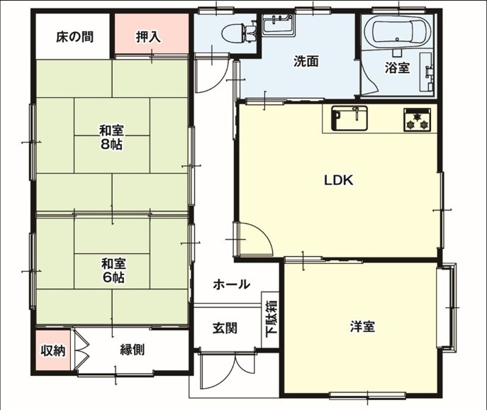 ※リフォーム後の間取りです。