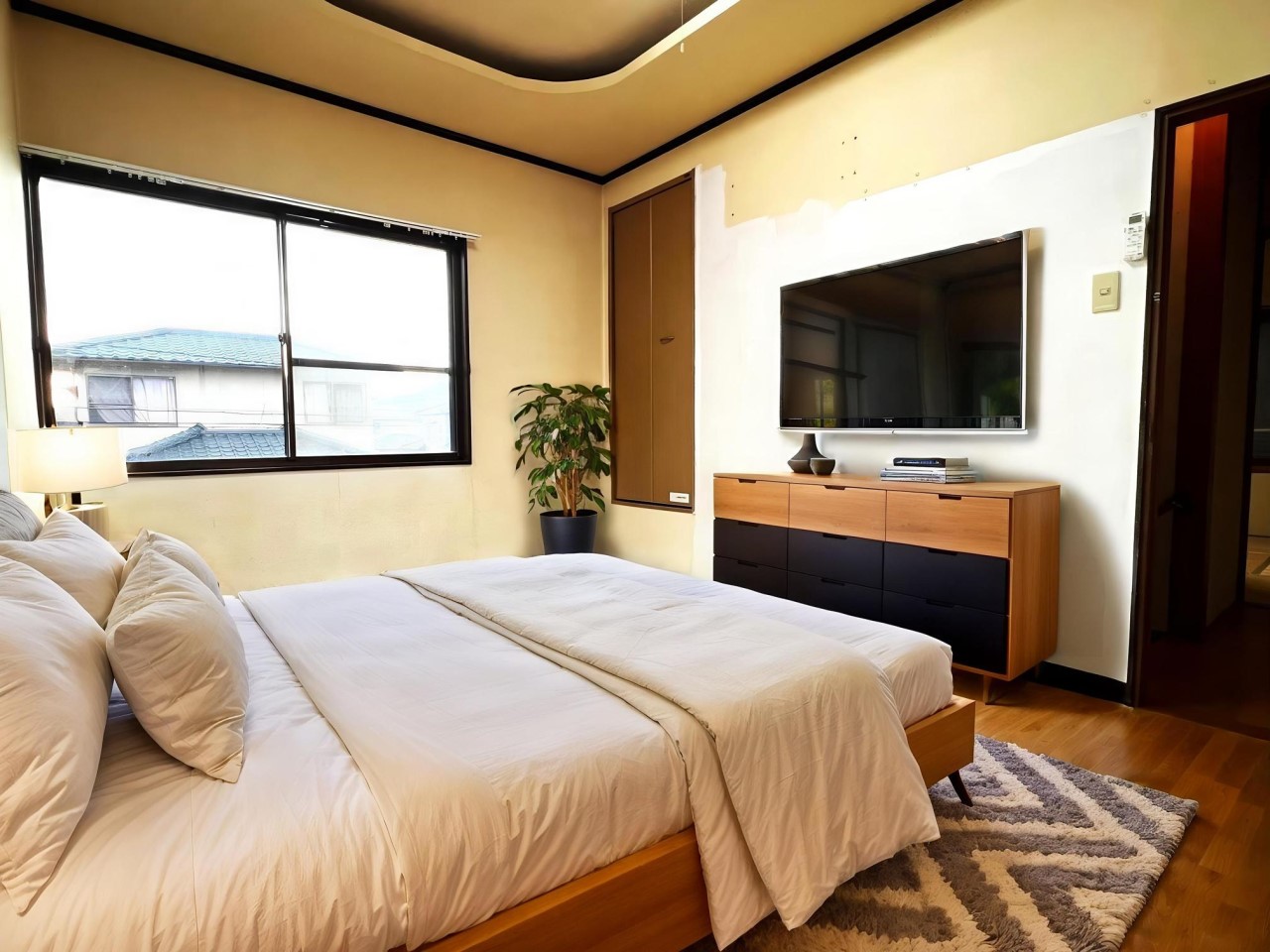 ※写真は一部CG加工されています。現況写真に家具を合成しております。※実際には家具付きではありません。※家具は価格に含まれません。