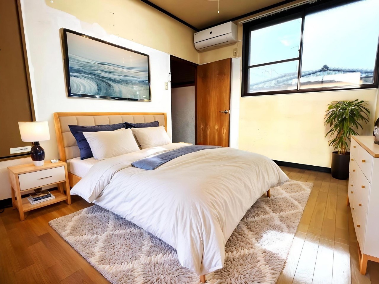 ※写真は一部CG加工されています。現況写真に家具を合成しております。※実際には家具付きではありません。※家具は価格に含まれません。