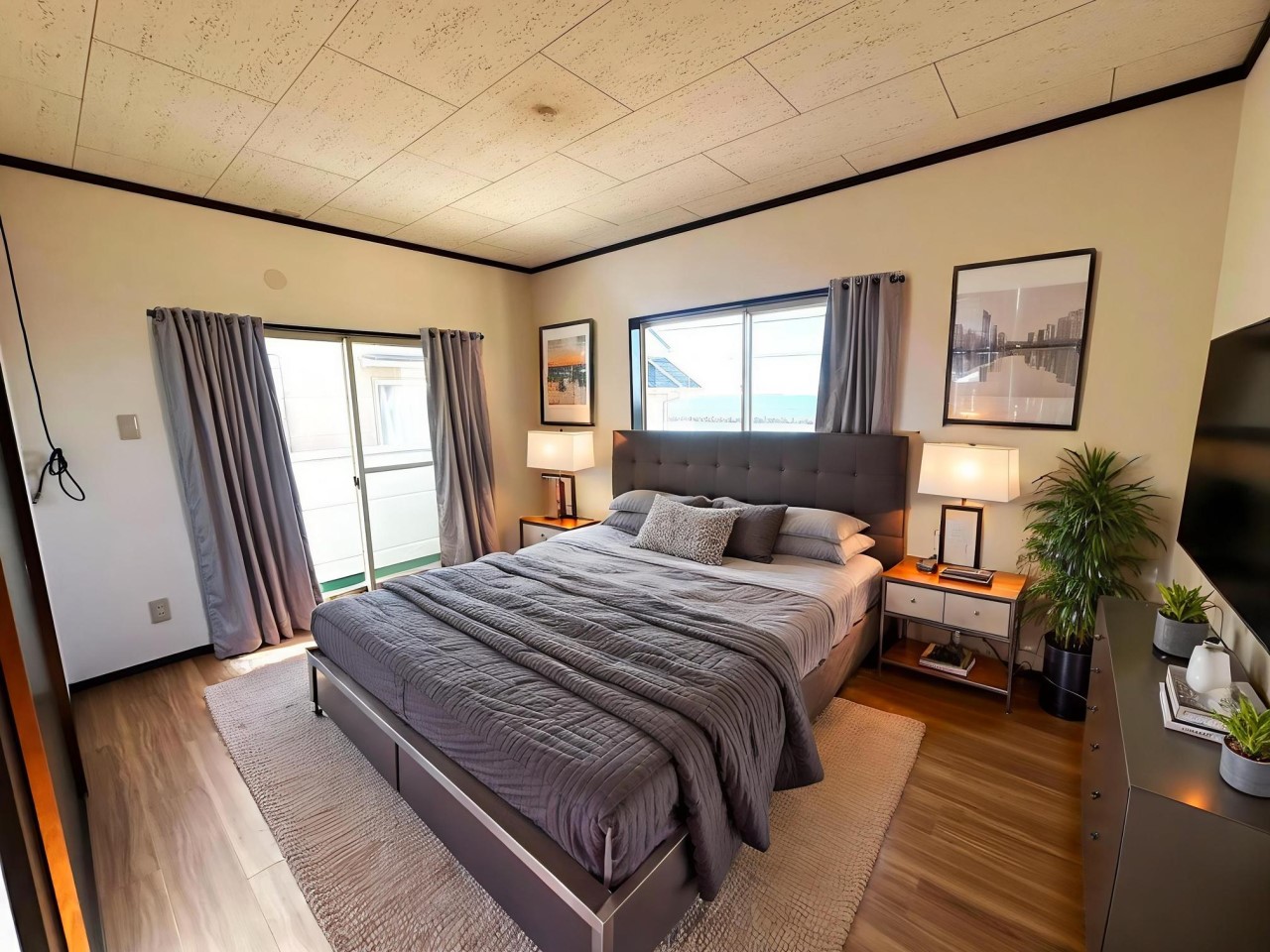 ※実際の写真にCGで家具を配置した写真になります。実際には家具は設置されておりません。家具は販売価格に含まれません。