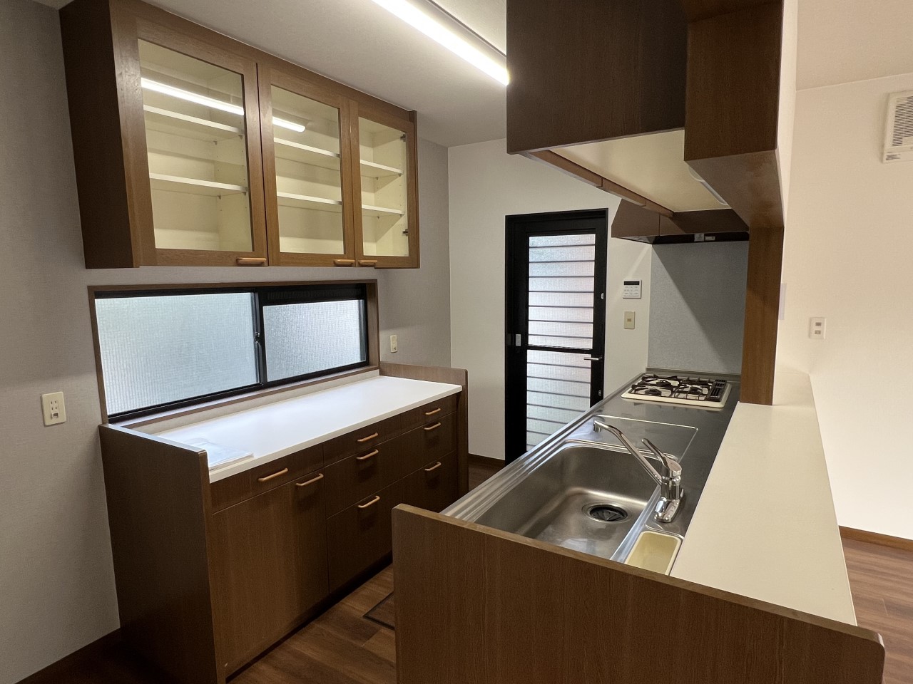 ※リフォーム済（2026年1月撮影）カップボード付きの使いやすいキッチン♪