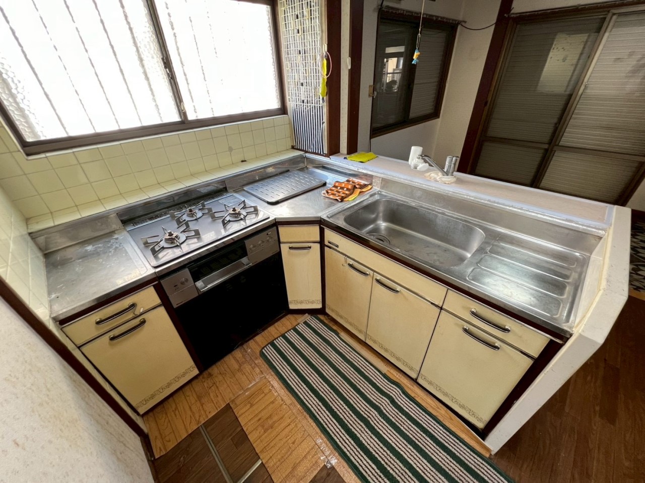 【キッチン】L字キッチン♪洗い物も調理もラクラク♪（２０２６年２月撮影）