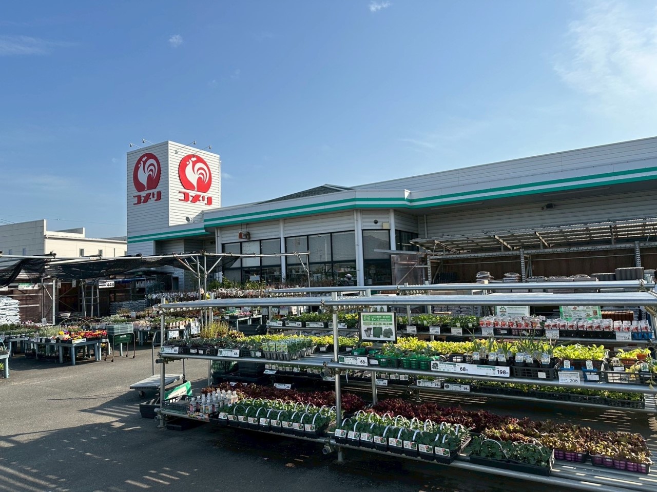 コメリハード＆グリーン吉国店(1400m)-