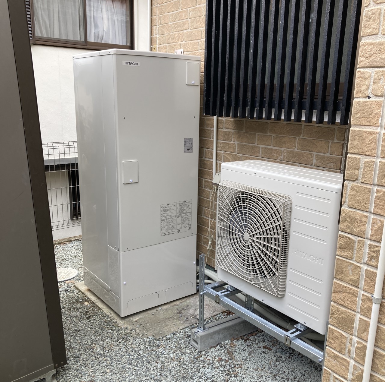 ＊2026年2月撮影｜エコキュート新品交換工事済み