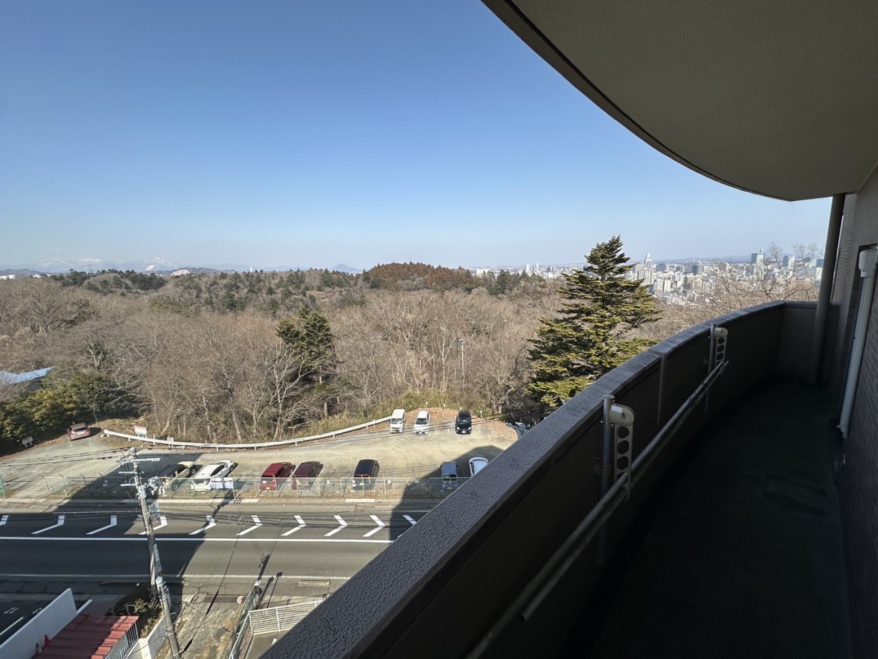 ■バルコニー（西側）｜2026年2月撮影