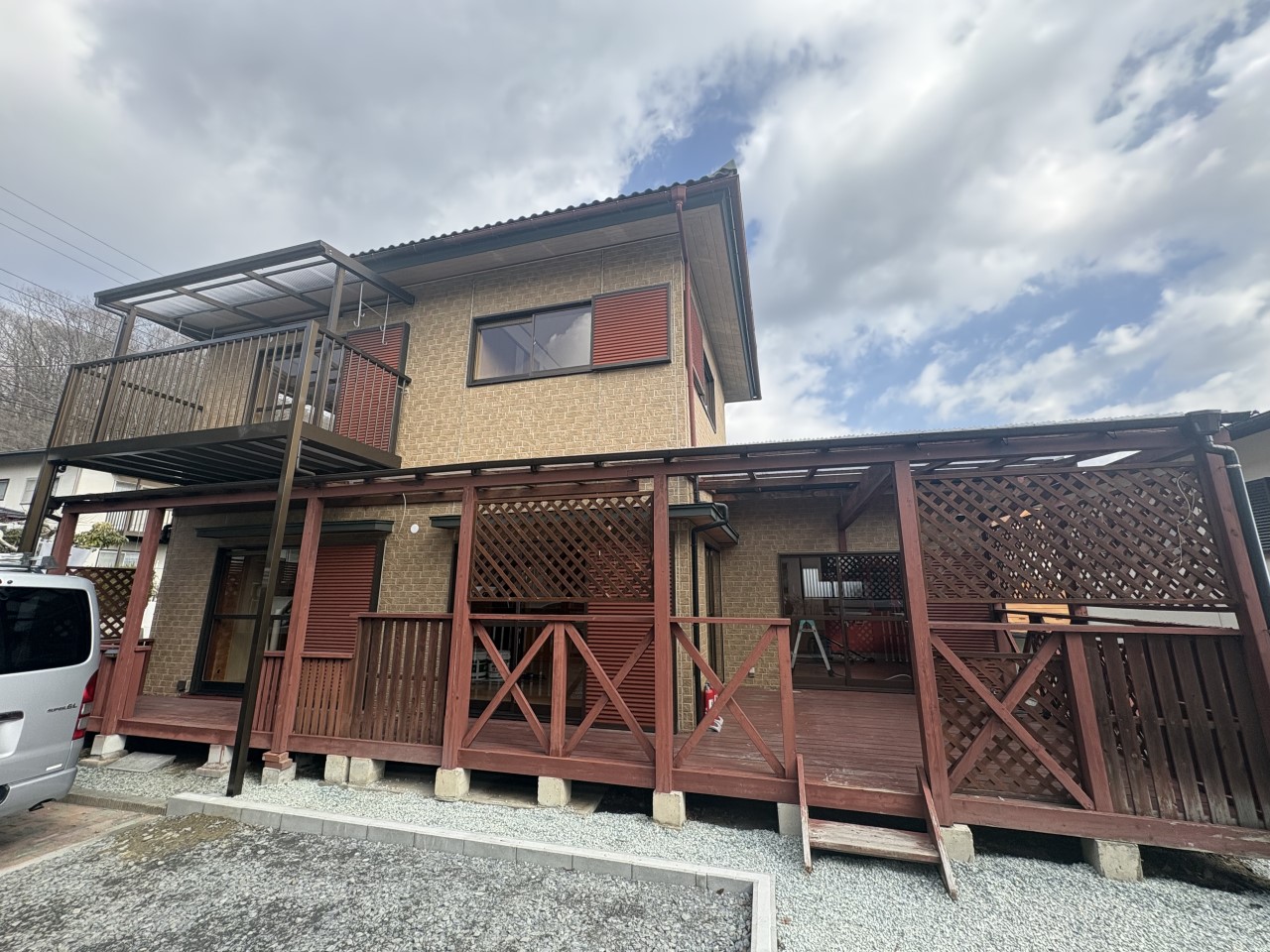 ＊2026年2月撮影｜外構工事後