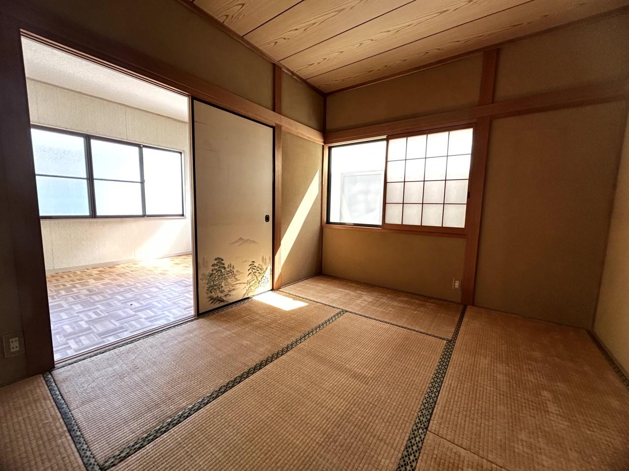 【２F和室】和室ならではの雰囲気をお楽しみください♪※リフォーム前写真です※2026年4月撮影