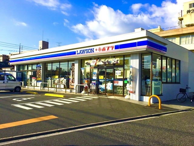 ローソン・ポプラ三筋店(1700m)-
