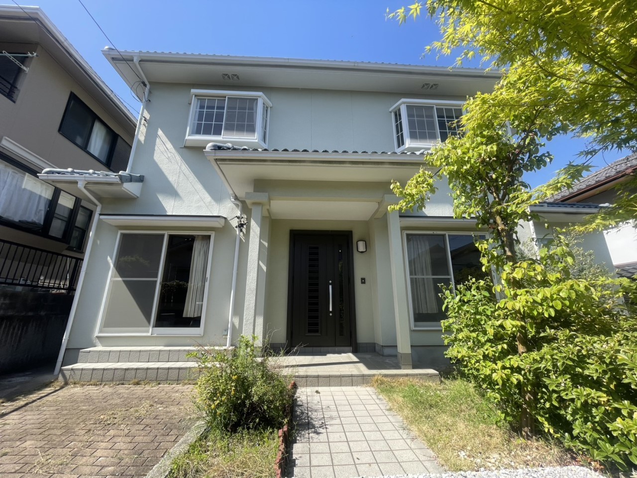 【外観】お財布にやさしい都市ガスエリア＆全居室収納付きの戸建です(^^)/※2026年4月撮影