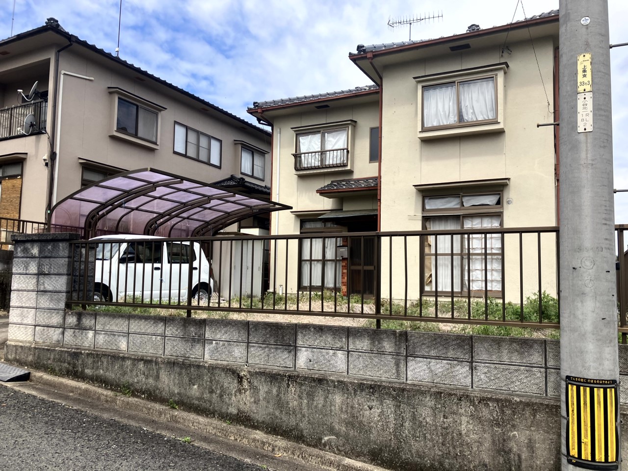 【外観】残置物・倉庫は撤去後のお引渡しとなります※2026年4月撮影