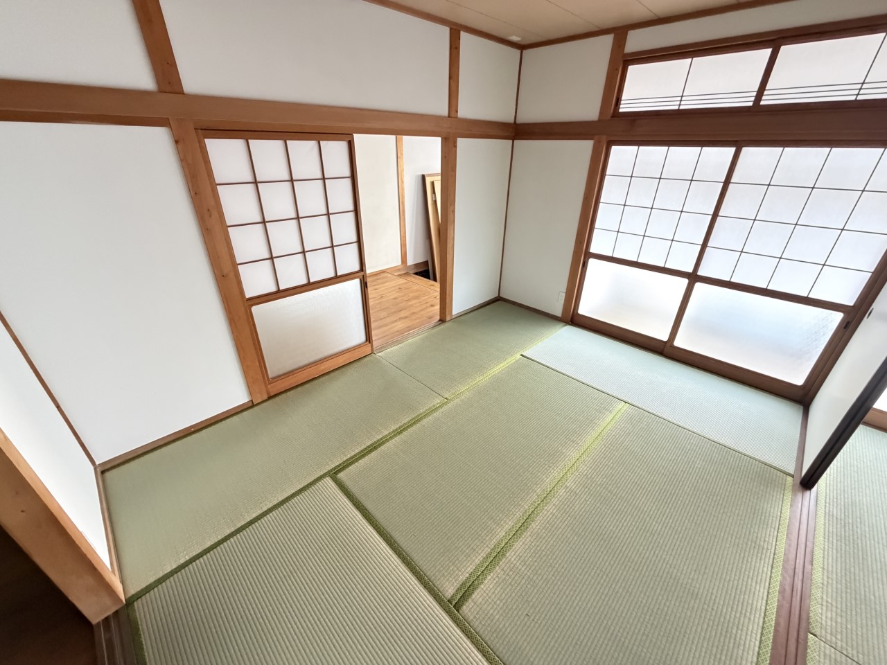 【和室】新品の畳の香りに包まれる穏やかな和の暮らし♪※リフォーム後の写真です※2026年5月撮影