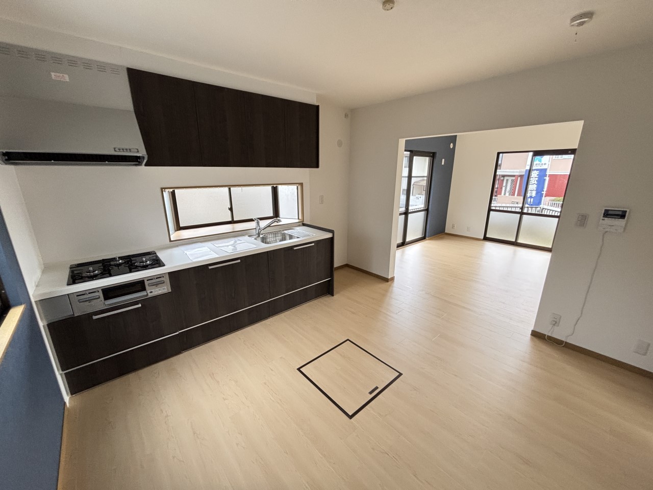 《キッチン》キッチンはシステムキッチンへ交換しました♪（2026年2月撮影）※リフォーム後写真