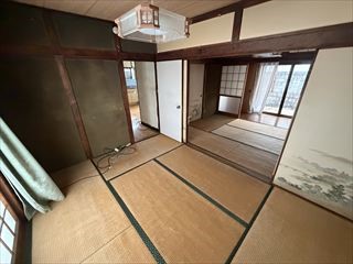 【1F和室】襖を開ければ2つの和室を広々とした1つの空間としてお使いできます♪※2026年4月撮影