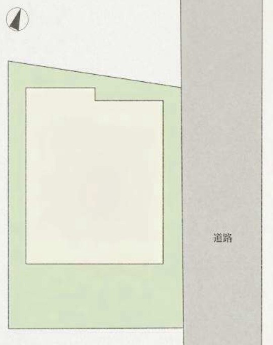 ◆区画図｜東側約4.0ｍ私道 接道