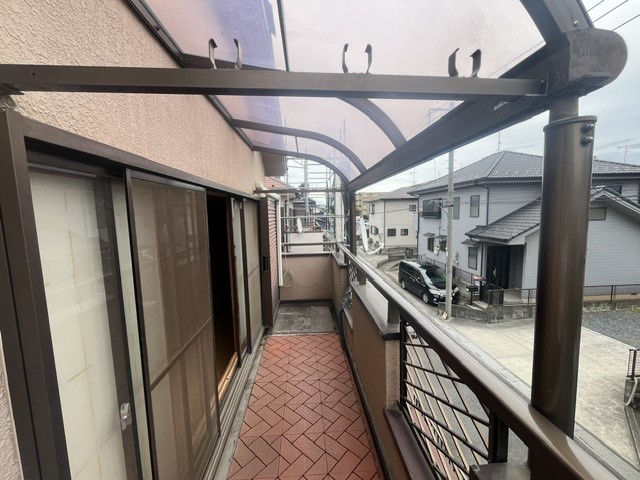 【バルコニー】南向きのバルコニーです！