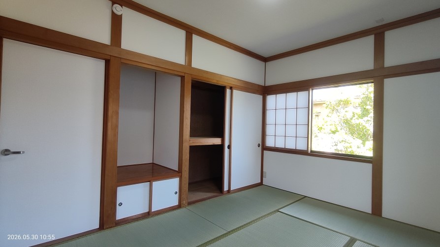 洋室とつながる和室は、寝室、客間、お子様の遊び場など多目的に活用できます♪※リフォーム後写真