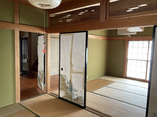 ◆1階北側和室（6帖）｜ご家族のくつろぎスペースや寝室としても利用可能な和室