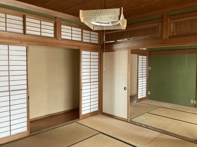 【和室】襖を開ければ2つの和室を大空間としてお使いできます