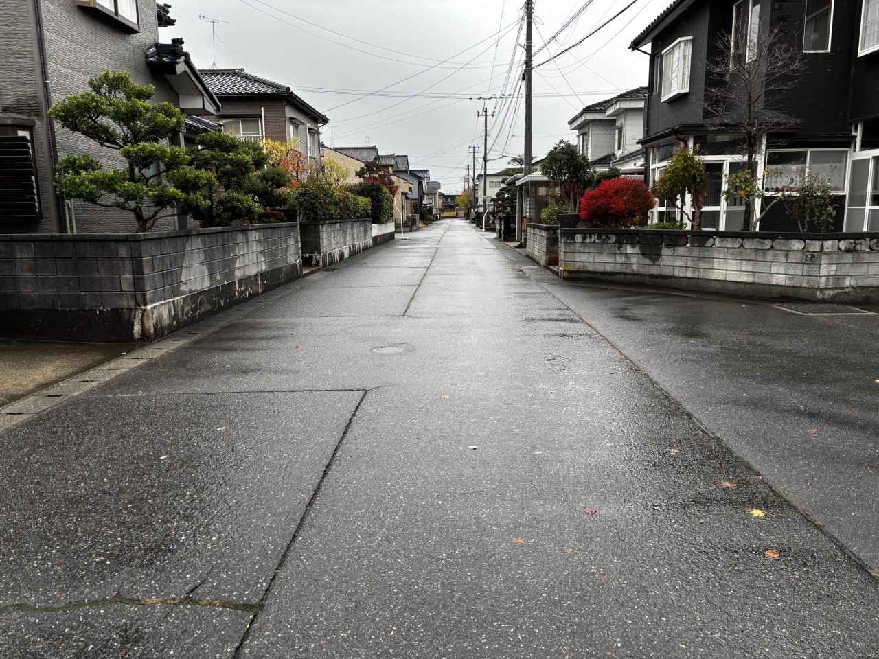 車通りが少なく、小さなお子様がいても安心♪