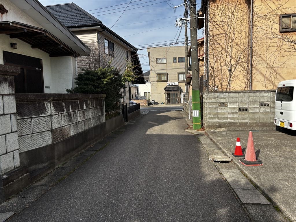 車通りが少なく、小さなお子様がいても安心♪