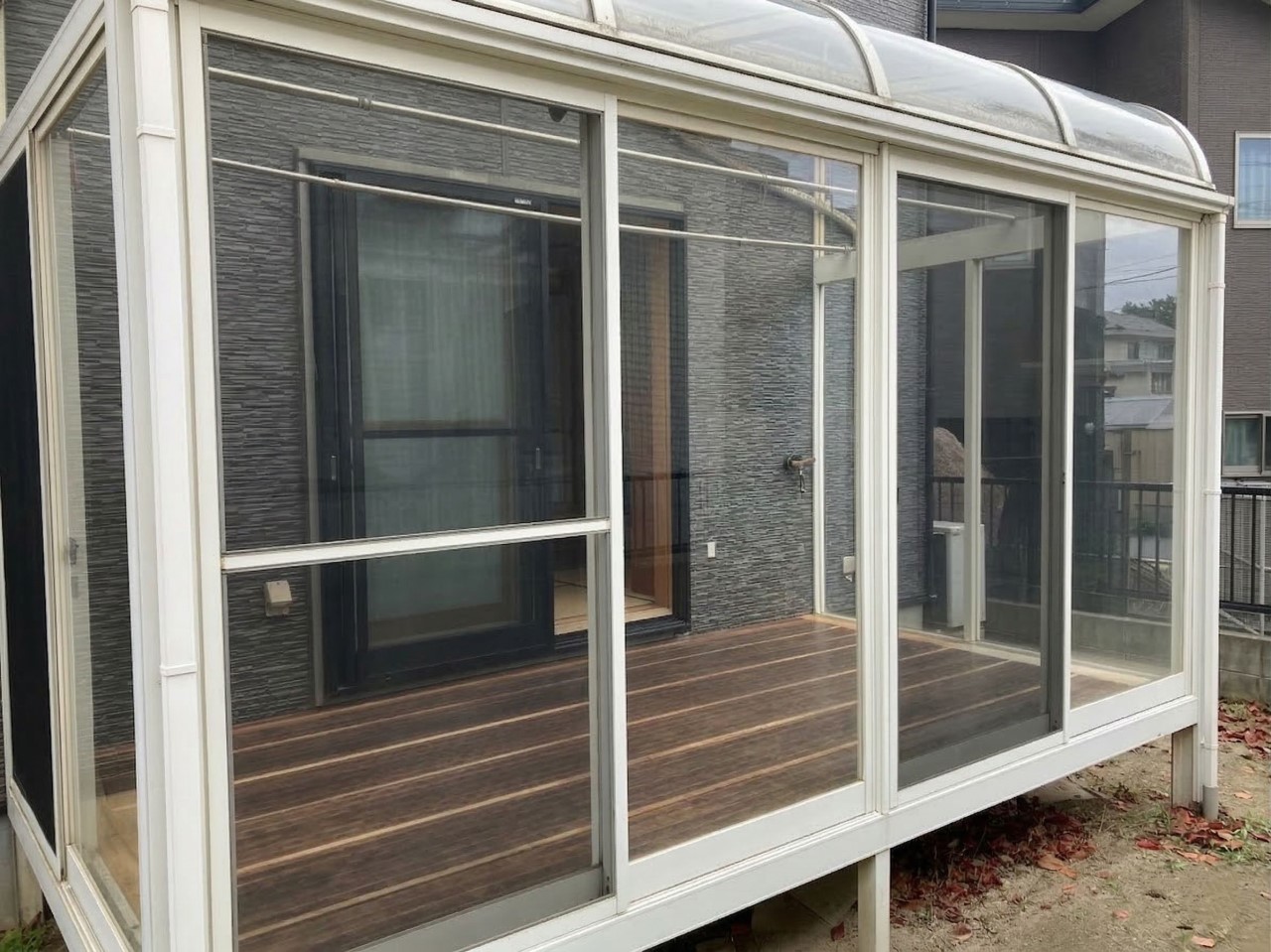 【リフォーム前：外観】花粉や天候を気にせず室内干しできます♪※2026年3月撮影