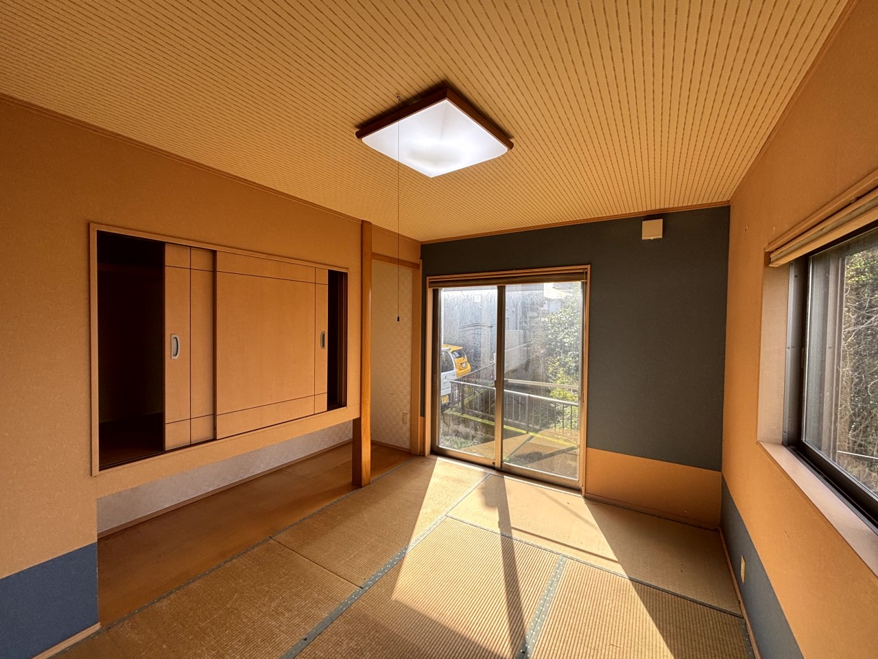 【１F和室】※現況販売となります。（2026年３月撮影）おしゃれな内装の和室♪収納たっぷり♪