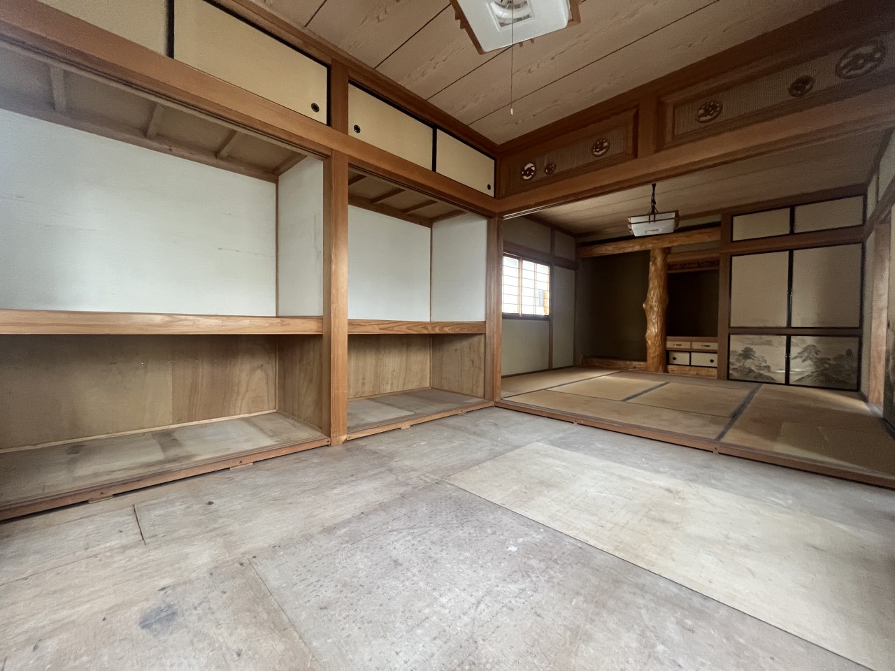 【2F和室】※リフォーム中の写真です（２０２６年４月撮影）