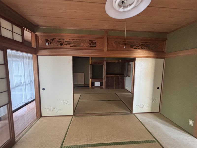 【和室】※現況販売となります（2026年4月撮影）6帖の和室♪続き間になっているので開放感があります♪