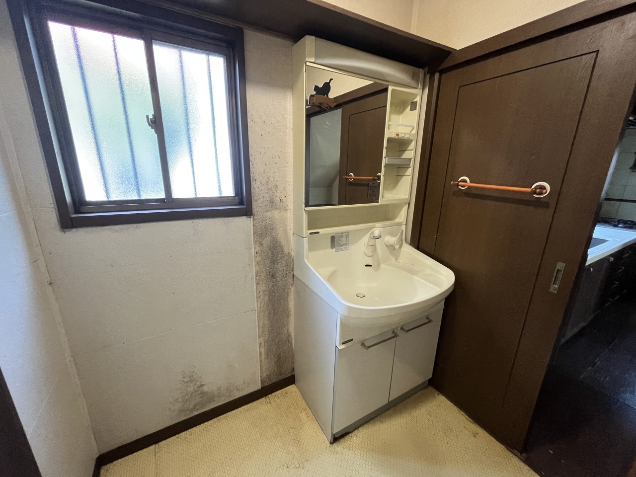 【洗面脱衣】※現況販売となります（２０２６年５月撮影）着替えもスムーズにできる広い洗面脱衣室♪